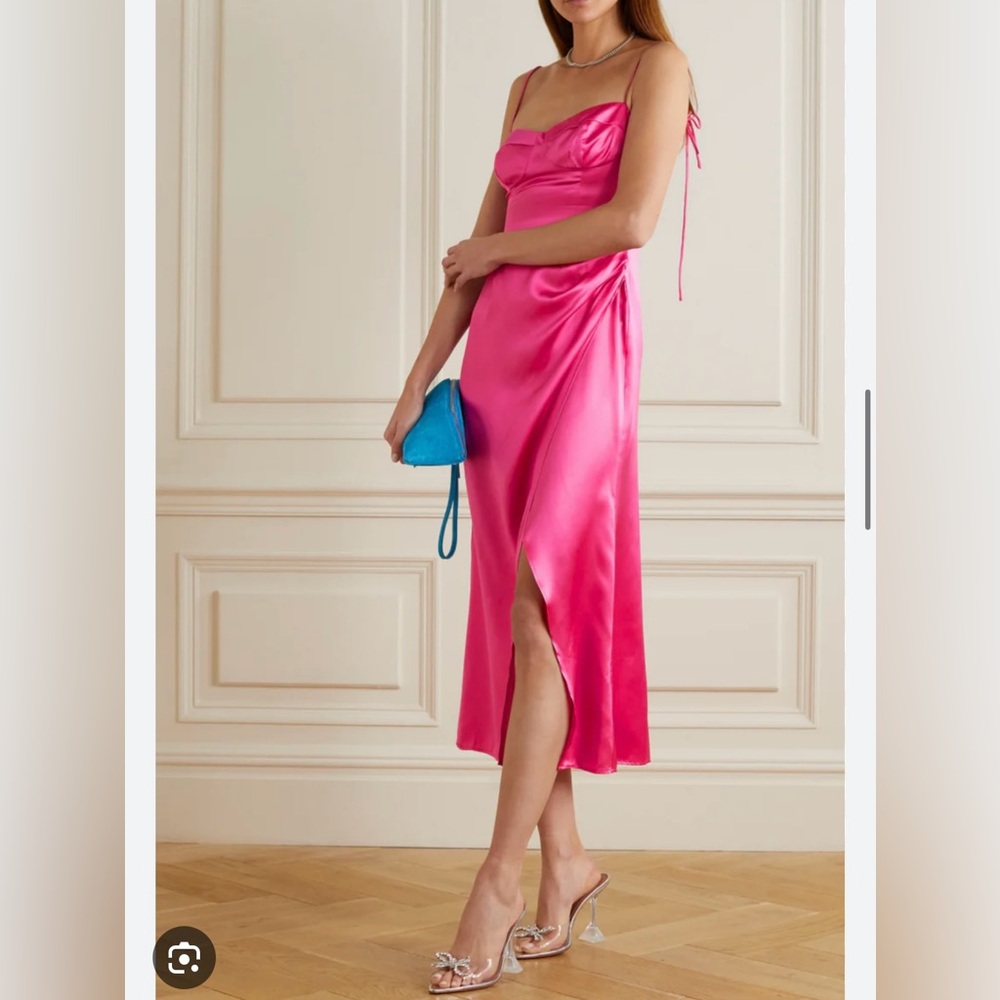 Reformation Marguerite Dress in Flambé